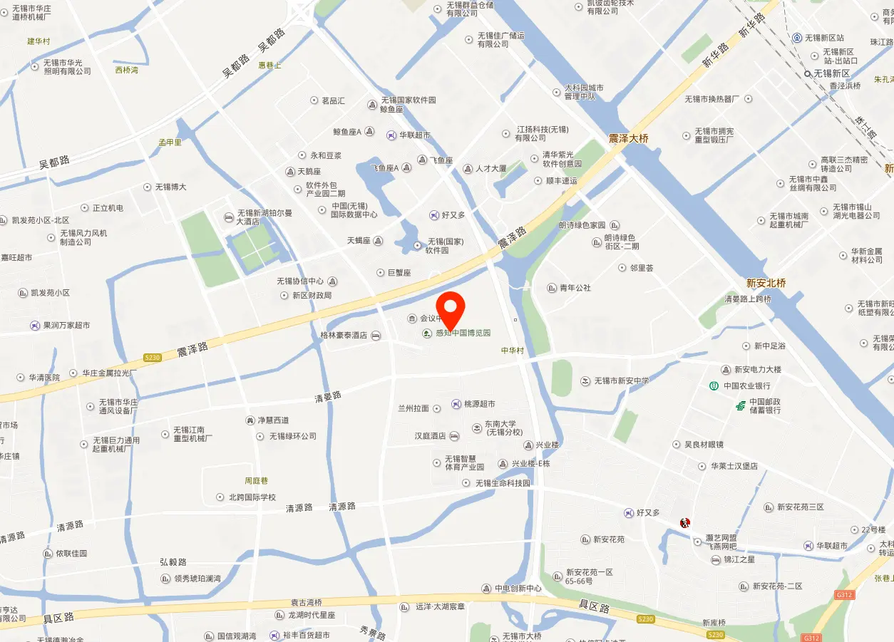 中电海康无锡物联网产业基地地图位置
